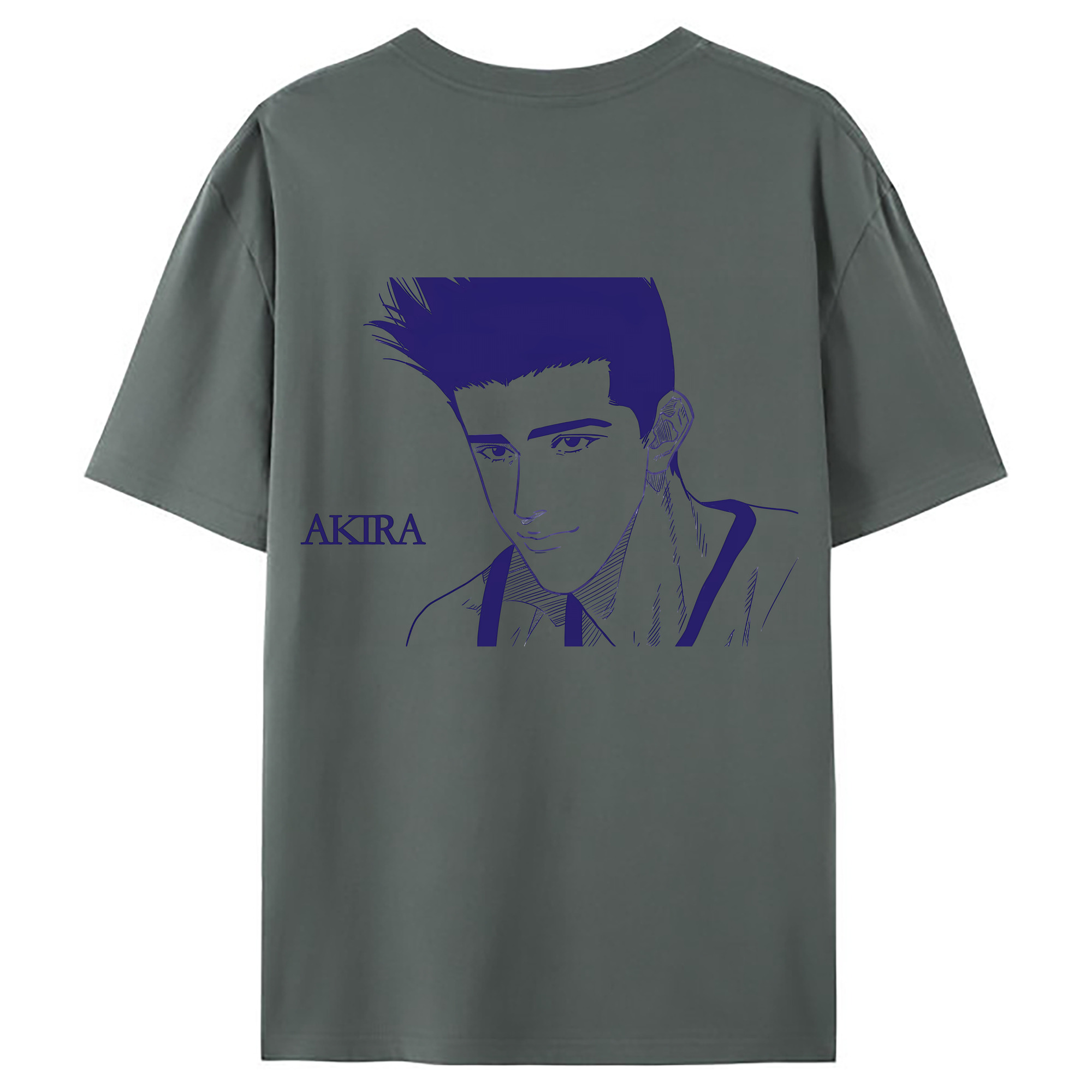 （画像用） SLAM DUNK／スラムダンク 綿100％ メンズ半袖Tシャツ（バックプリント） 通気性